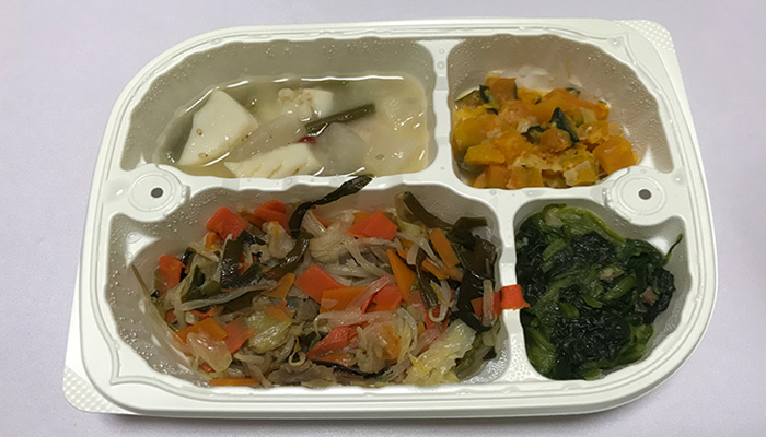 ウェルネスダイニング「豚肉のジンギスカン風弁当」