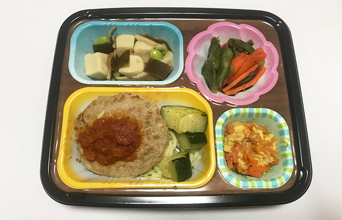 ワタミのハンバーグ弁当