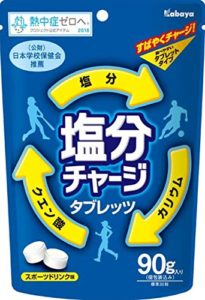 熱中症対策グッズ | 塩分チャージタブレッツ