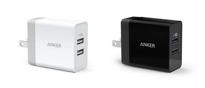 Anker USB充電器 ホワイト/ブラック
